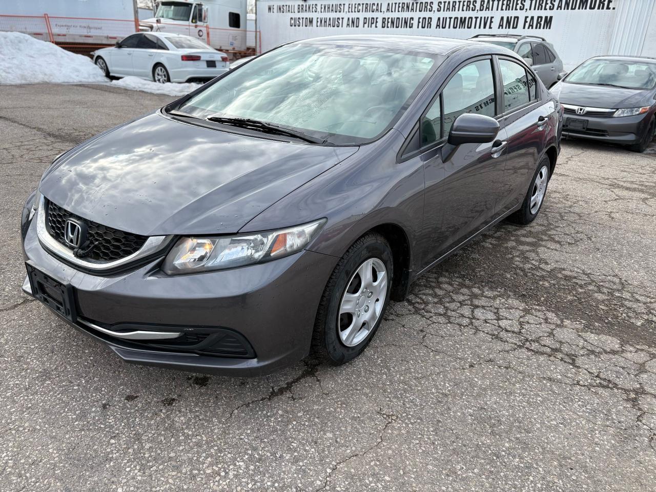 <div>2015 Honda Civic LX</div><div>6 month engine transmission <b>warranty</b> free</div><div><b>Safety</b> certified vehicle</div><div>Come with the <b>2 set of tires</b> both are on alloys</div><div><b>Remote start</b> car 2 set of keys</div><div>Back up camera</div><div><b>Clean Carfax</b></div><div>Financing is available quick transaction</div><div>Call <b>437**766**1844</b> for the inquiry</div>