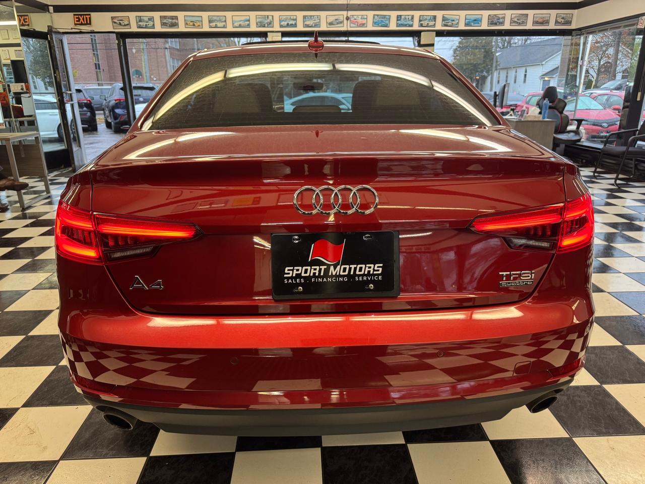 2017 Audi A4 PROGRESSIV AWD+New Brakes+Camera+Roof+CLEAN CARFAX Photo