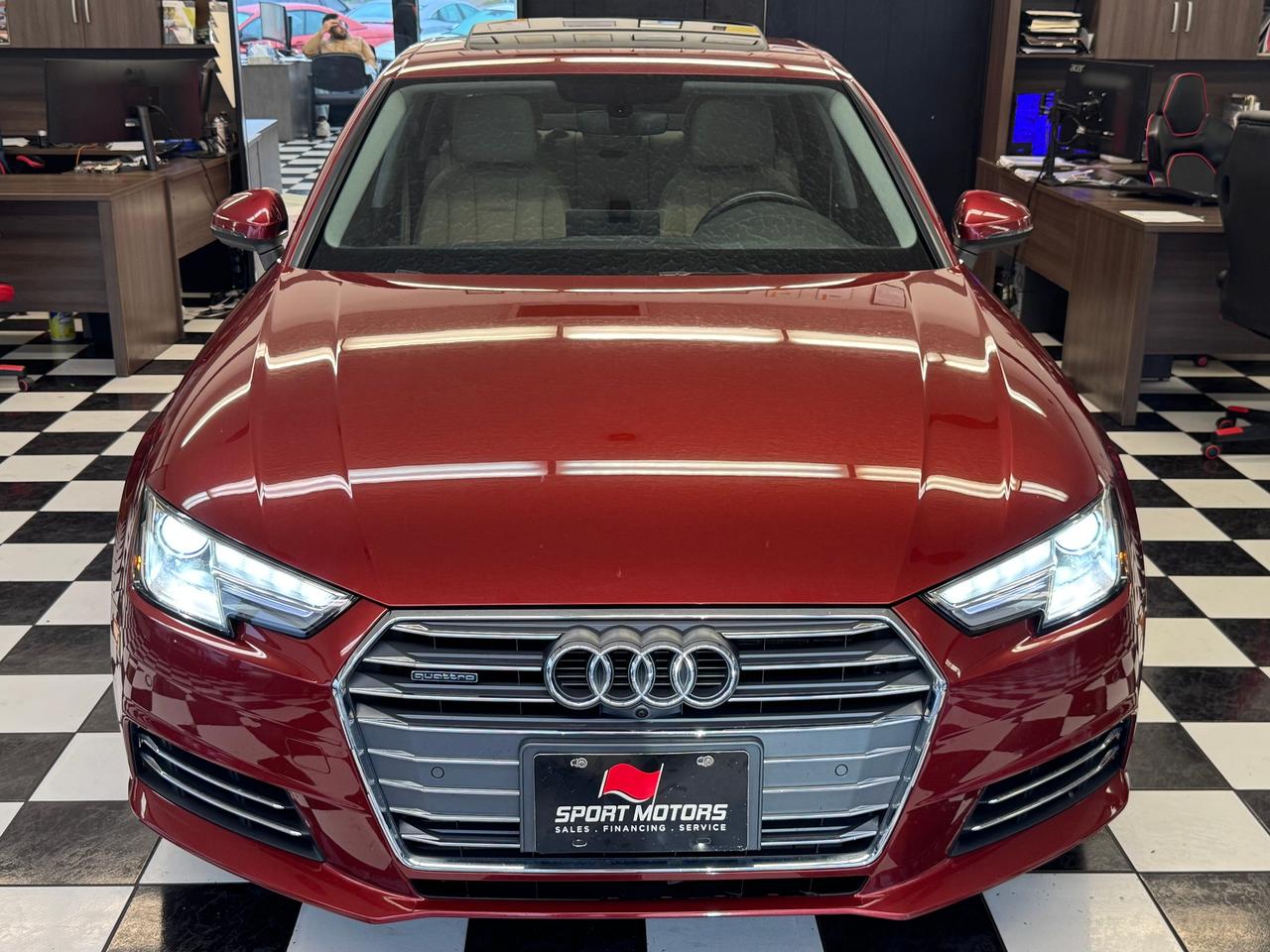 2017 Audi A4 PROGRESSIV AWD+New Brakes+Camera+Roof+CLEAN CARFAX Photo