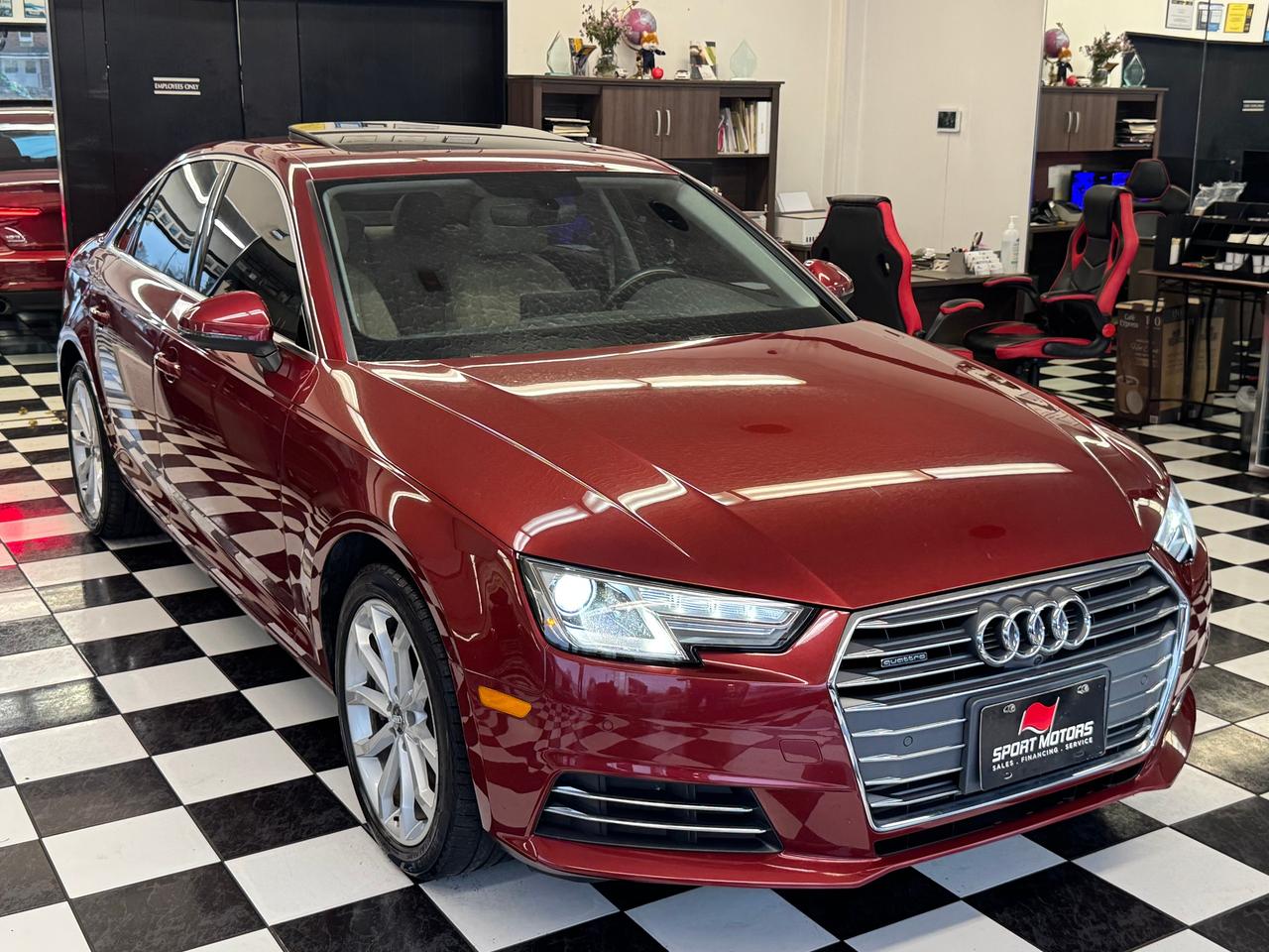 2017 Audi A4 PROGRESSIV AWD+New Brakes+Camera+Roof+CLEAN CARFAX Photo