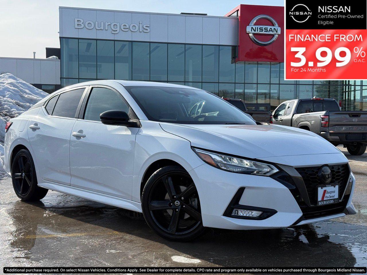 Used 2023 Nissan Sentra SR CVT for sale in Midland, ON