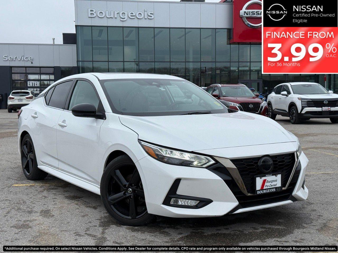 Used 2023 Nissan Sentra SR CVT for sale in Midland, ON