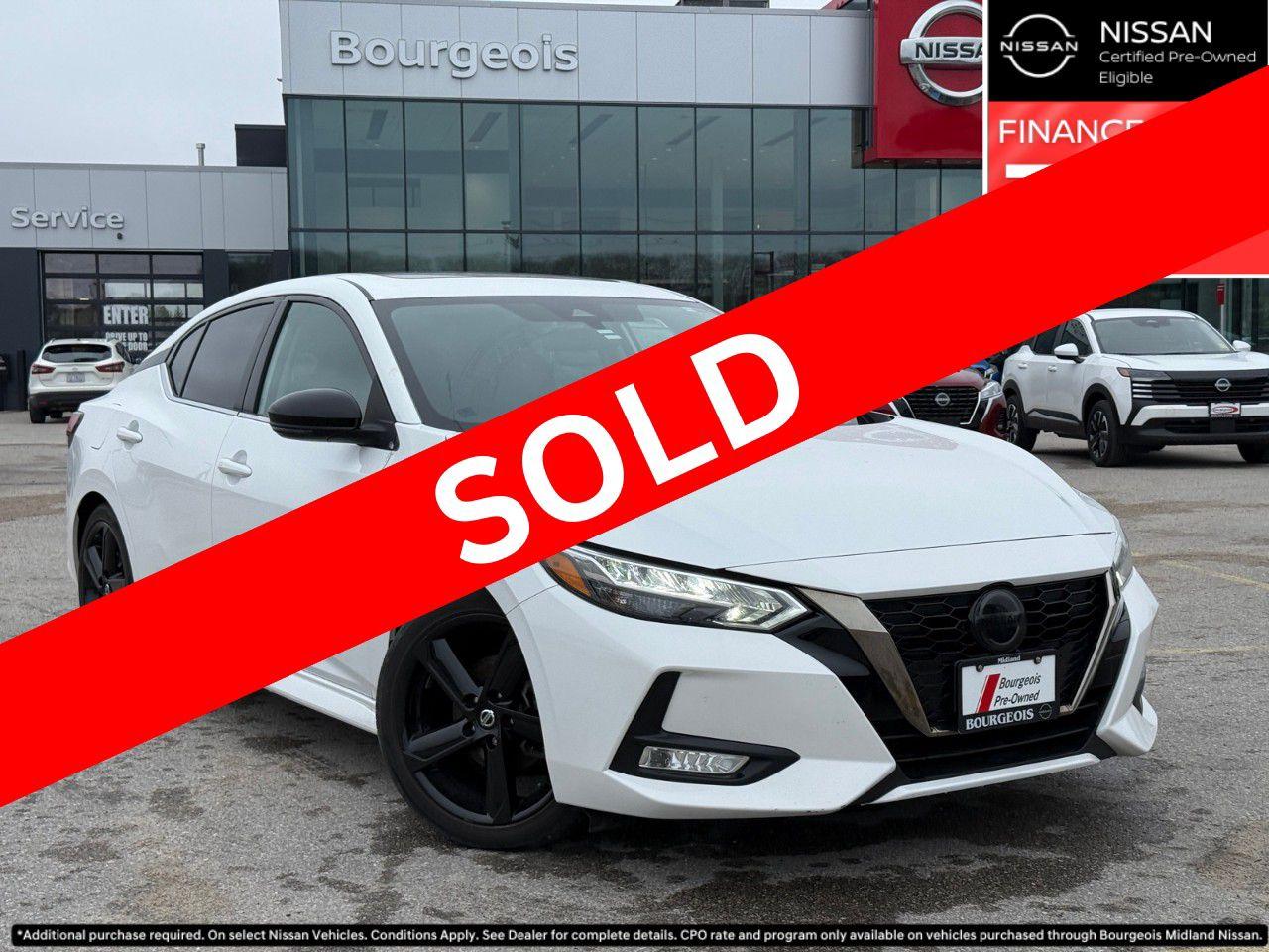 Used 2023 Nissan Sentra SR CVT for sale in Midland, ON