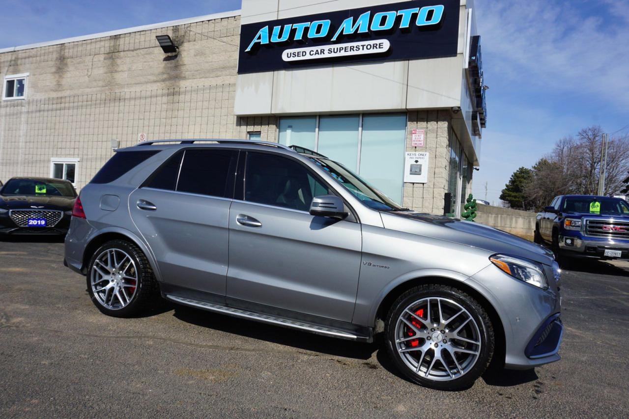 Used 2016 Mercedes-Benz GLE Class AMG GLE63 4MATIC CERTIFIED *ACCIDENT FREE* 360 CAMERA NAV BLUETOOTH LEATHER HEATED SEATS PANO ROOF CRUISE ALLOYS for sale in Burlington, ON