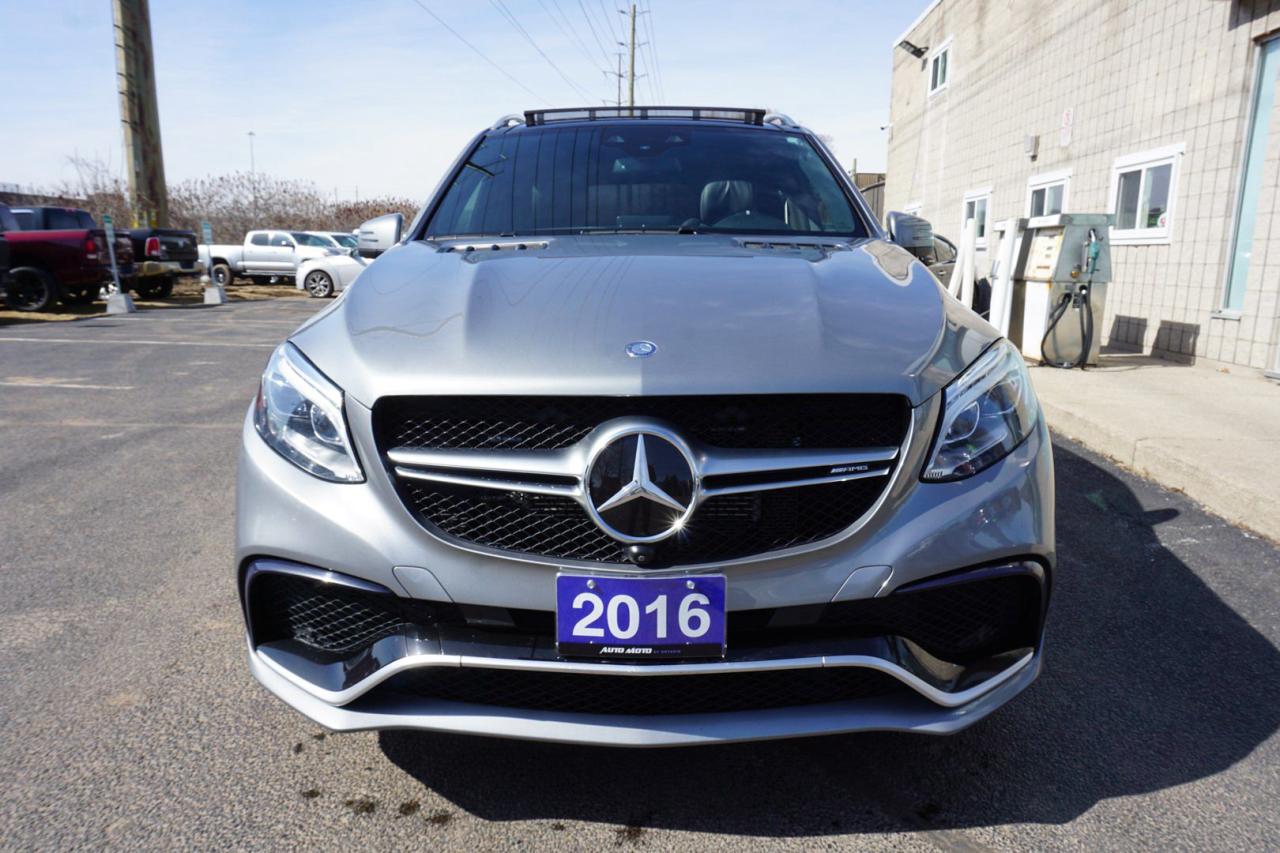 2016 Mercedes-Benz GLE Class AMG GLE 63s 4MATIC CERTIFIED *ACCIDENT FREE* 360 CAMERA NAV BLUETOOTH LEATHER HEATED SEATS PANO ROOF CRUISE ALLOYS - Photo #2