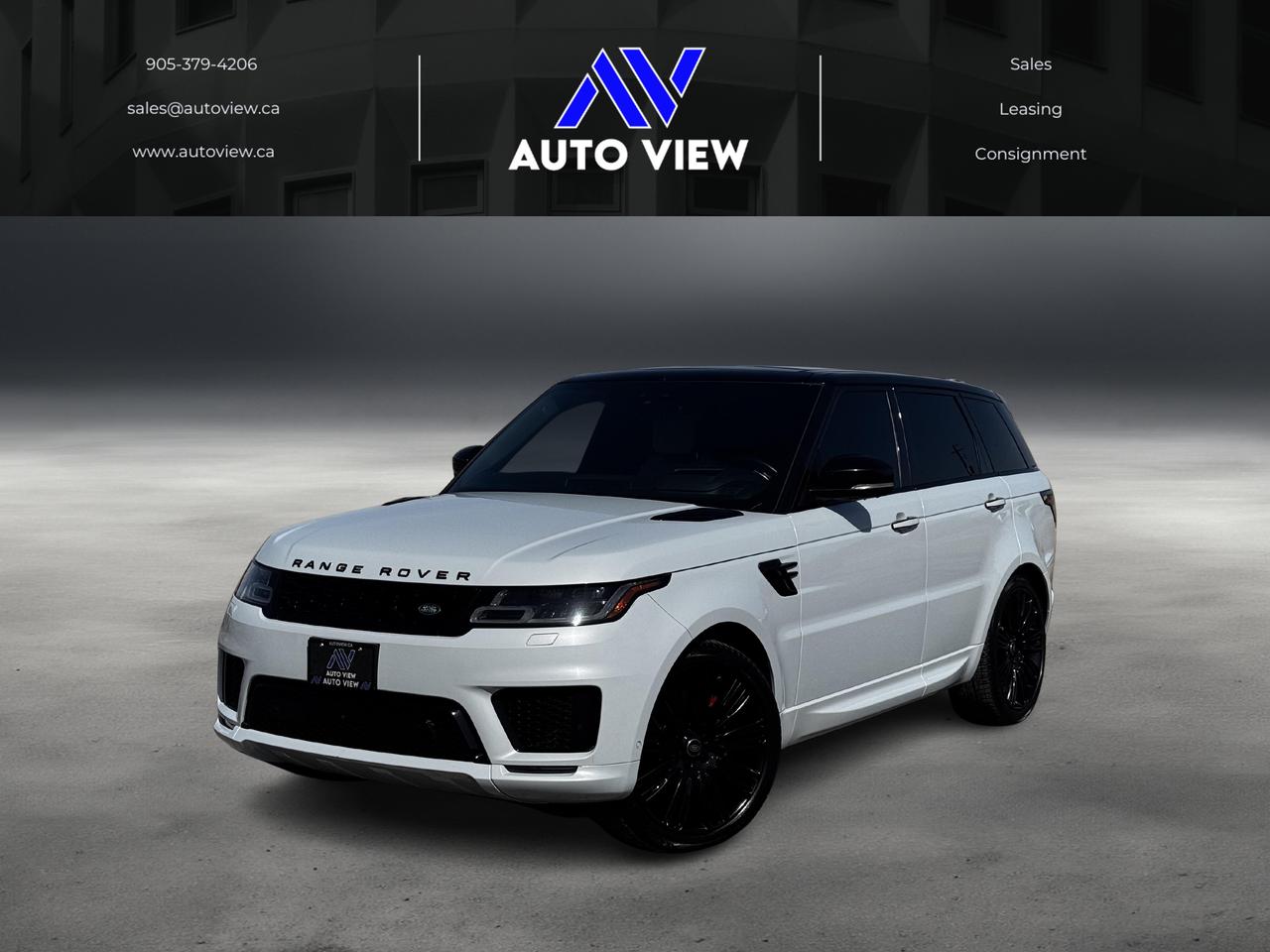 <p style=line-height: 1;>JUST LANDED!!</p><p style=line-height: 1;>2018 Range Rover Sport Autobiography DYNAMIC Edition!!</p><p style=line-height: 1;>**CLEAN CARFAX**</p><p style=line-height: 1;>**DEALER SERVICED**</p><p style=line-height: 1;>**PAINT: Yulong White**</p><p style=line-height: 1;>5.0L V8 SUPERCHARGED MOTOR, 518 HP, AUTOMATIC TRANSMISSION W/ PADDLE SHIFT, ALL WHEEL DRIVE, HEATED AND COOLED FRONT SEATS, HEATED STEERING WHEEL, HEATED REAR SEATS, 360 CAMERA W/ PARKING SENSORS, APPLE CARPLAY, KEYLESS ENTRY, SOFT CLOSE DOORS, CENTRE CONSOLE REFRIGERATION, AIT SUSPENSION AND MUCH MORE!!</p><p style=line-height: 1;>**VEHICLE BEING SOLD CERTIFIED**</p><p style=line-height: 1;>&nbsp;</p><p style=line-height: 1;><em>FINANCING AND LEASING AVAILABLE ON ALL VEHICLES. </em></p><p style=line-height: 1;><em>ALL CERTIFIED VEHICLES COME WITH A 3 MONTH WARRANTY.</em></p><p style=line-height: 1;><em>EXTENDED WARRANTY OPTIONS AVAILABLE.</em></p><p style=line-height: 1;><em>All vehicles come with a required $10 OMVIC FEE- as well as a $499 Administration fee.</em></p><p style=line-height: 1;><em>All certified vehicles come with a 36 day safety warranty.&nbsp;</em></p><p style=line-height: 1;><em>*All prices are plus HST & Licensing*</em></p><p style=line-height: 1;><em>Auto View is located at 590 South Service Road Stoney Creek, only minutes off the QEW Exit 83 Fruitland Road!</em></p><p style=line-height: 1;><em>Contact us VIA email, call, or text!</em></p><p style=line-height: 1;><em>sales@autoview.ca</em></p><p style=line-height: 1;><em>905-379-4206</em></p>