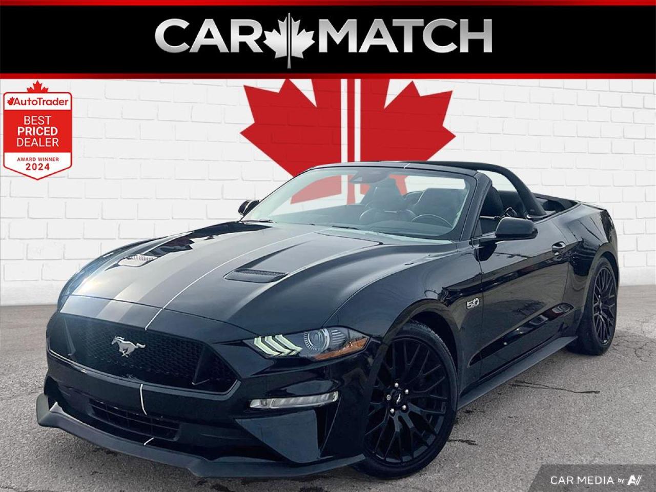 Used 2021 Ford Mustang GT PREMIUM / CONVERTIBLE / 5.0 / NO ACCIDENTS for sale in Cambridge, ON