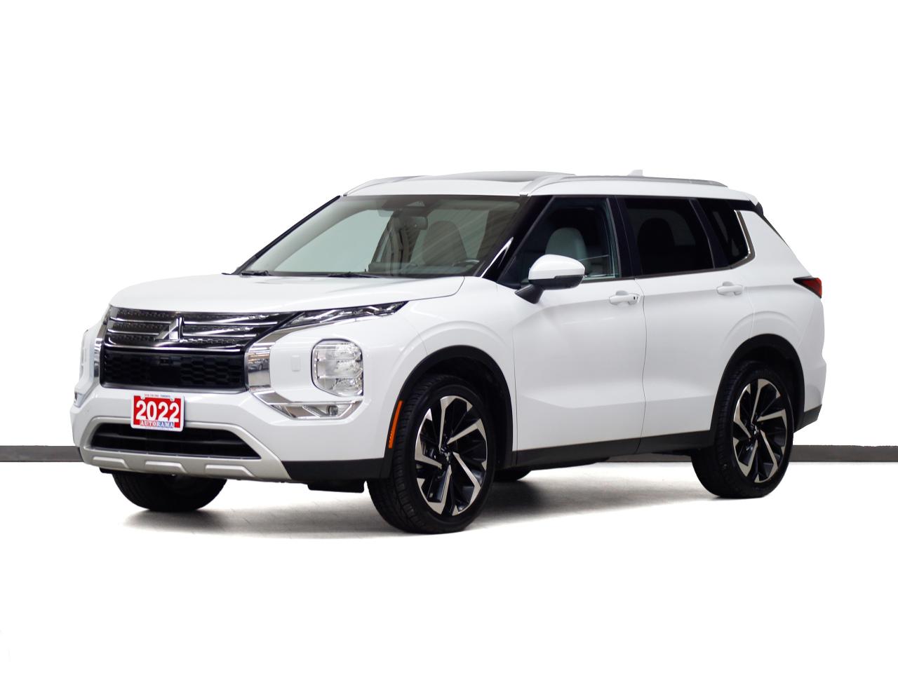 2022 Mitsubishi Outlander GT | AWD | Nav | Leather | Sunroof | ACC | CarPlay