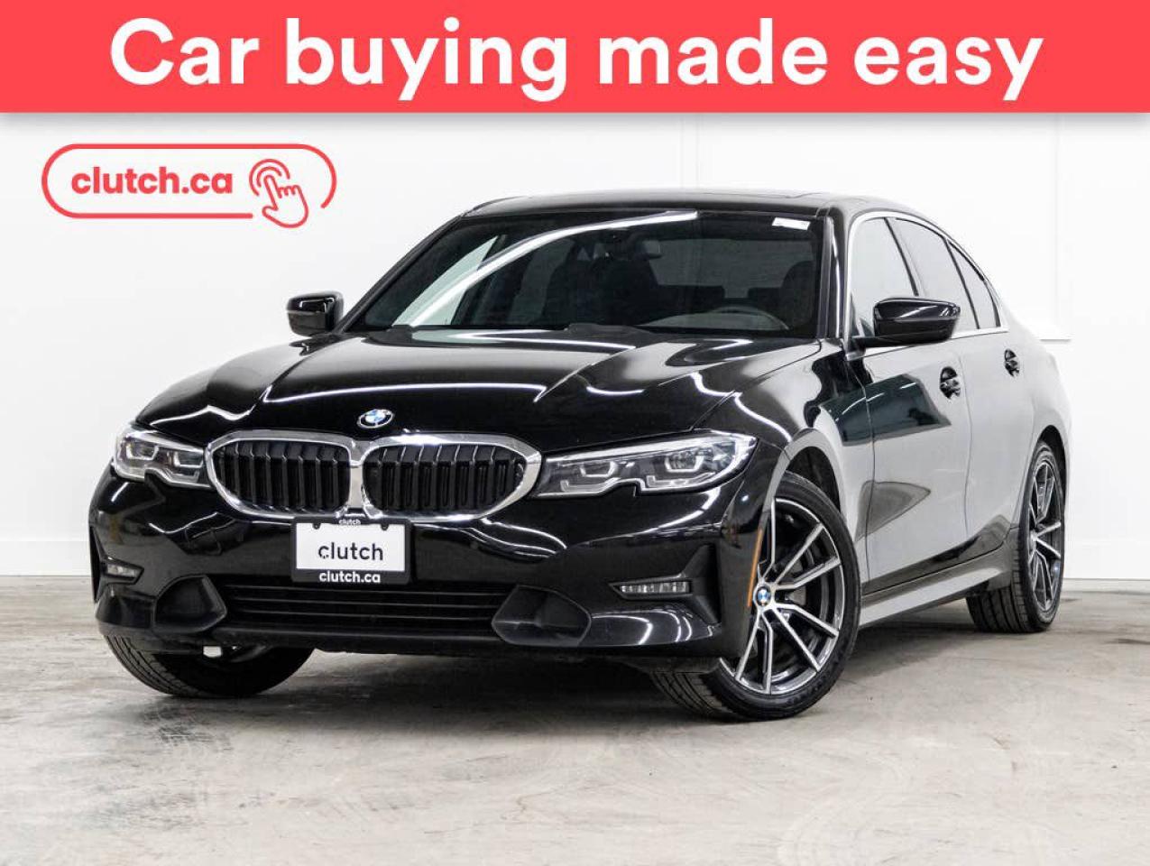 Used 2021 BMW 3 Series 330i xDrive AWD w/ Apple CarPlay & Android Auto, Power Moonroof, Nav for sale in Toronto, ON