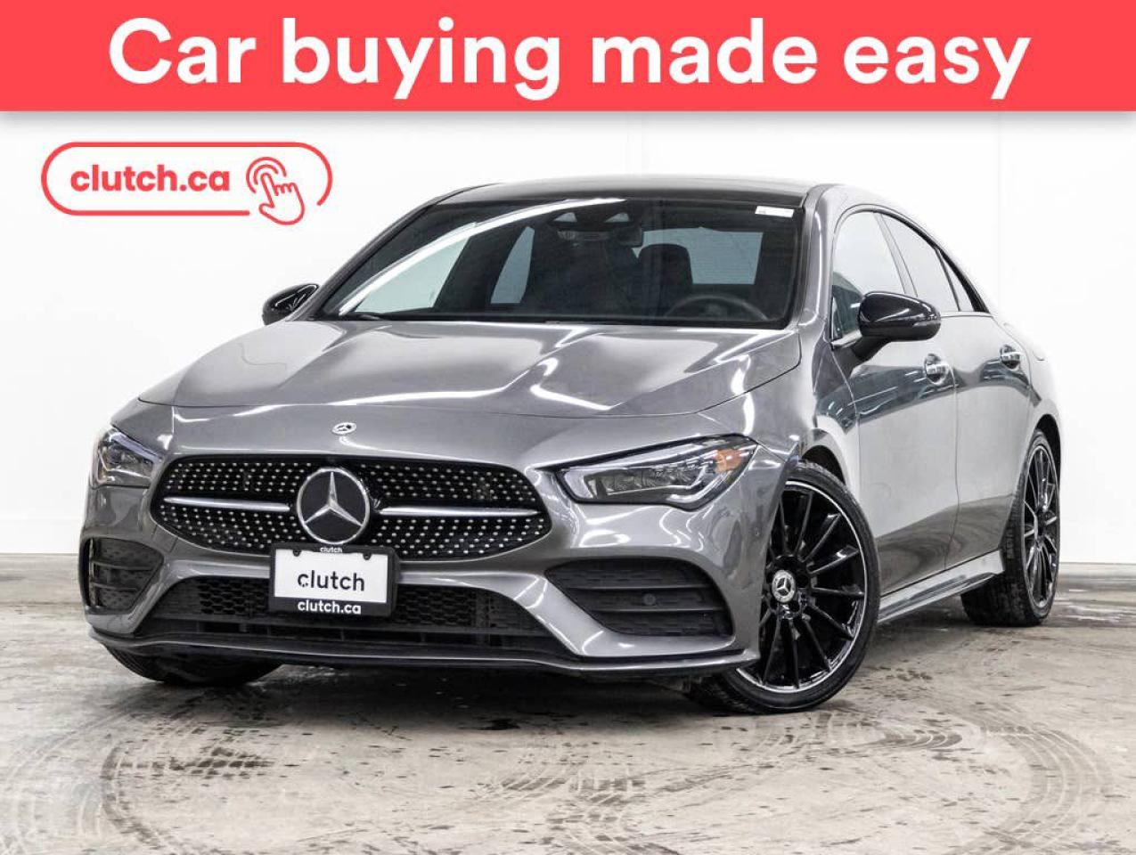 Used 2021 Mercedes-Benz CLA-Class 250 4Matic AWD w/ Apple CarPlay, Nav, Power Moonroof for sale in Toronto, ON