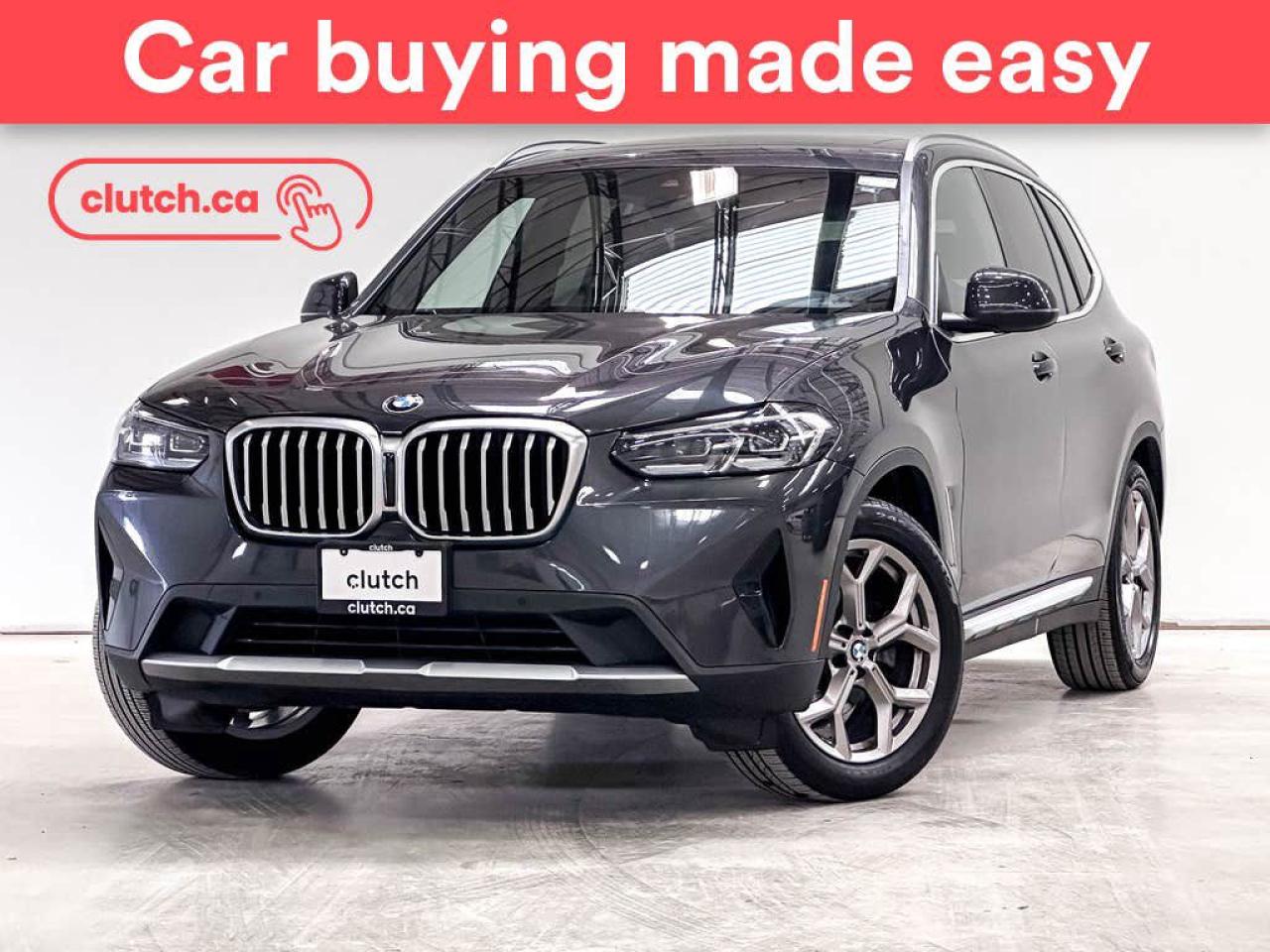 Used 2022 BMW X3 xDrive30i w/ Apple CarPlay, Heated Front Seats, Rearview Cam for sale in Toronto, ON