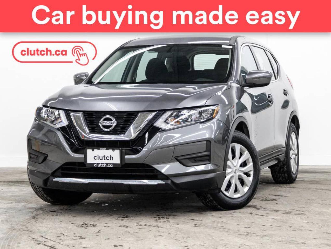 Used 2017 Nissan Rogue S w/ Heated Front Seats, Rearview Cam, A/C for sale in Toronto, ON