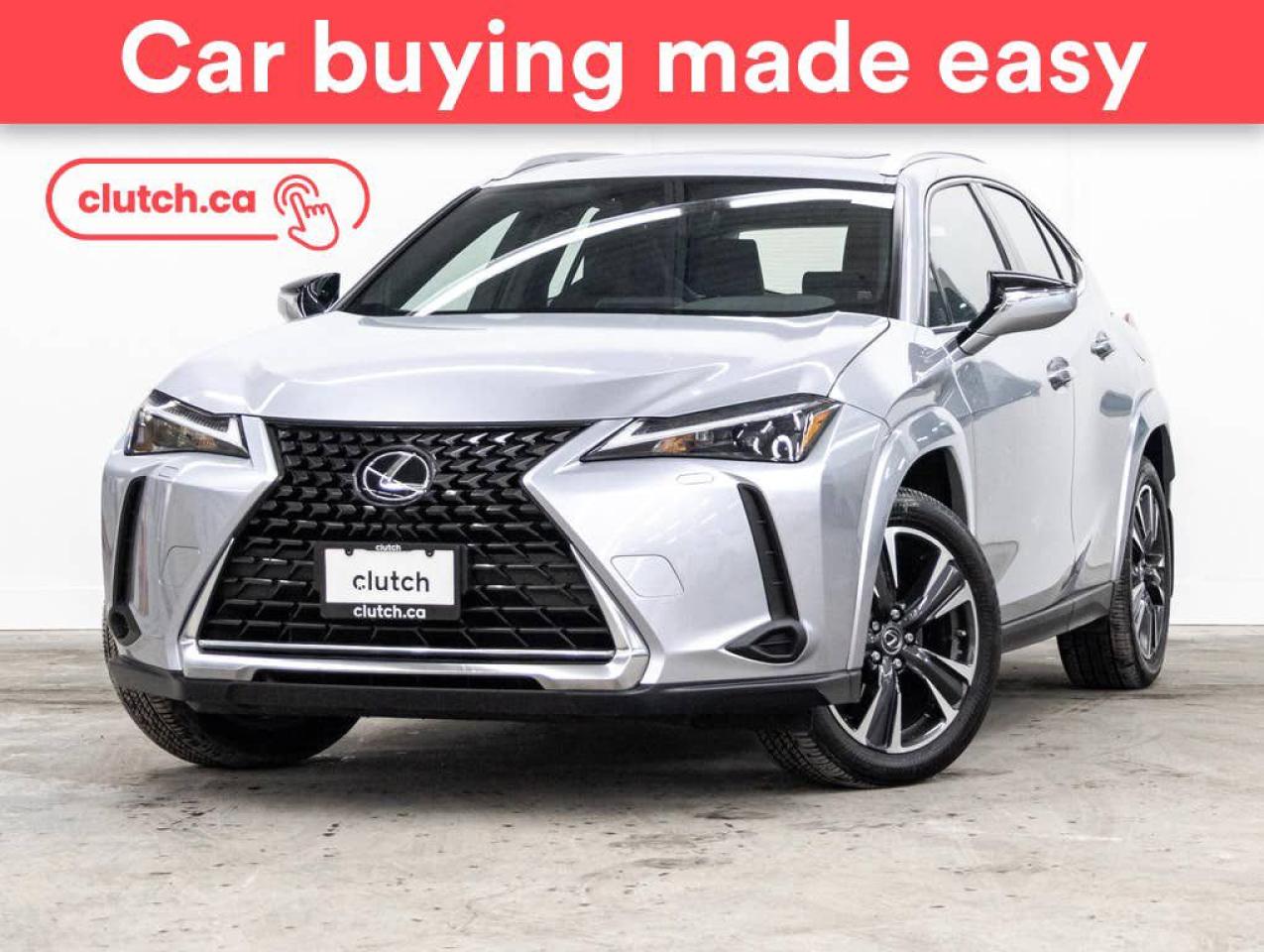 Used 2024 Lexus UX-Series 250h Premium Hybrid AWD w/ Apple CarPlay, Power Moonroof, Rearview Cam for sale in Toronto, ON