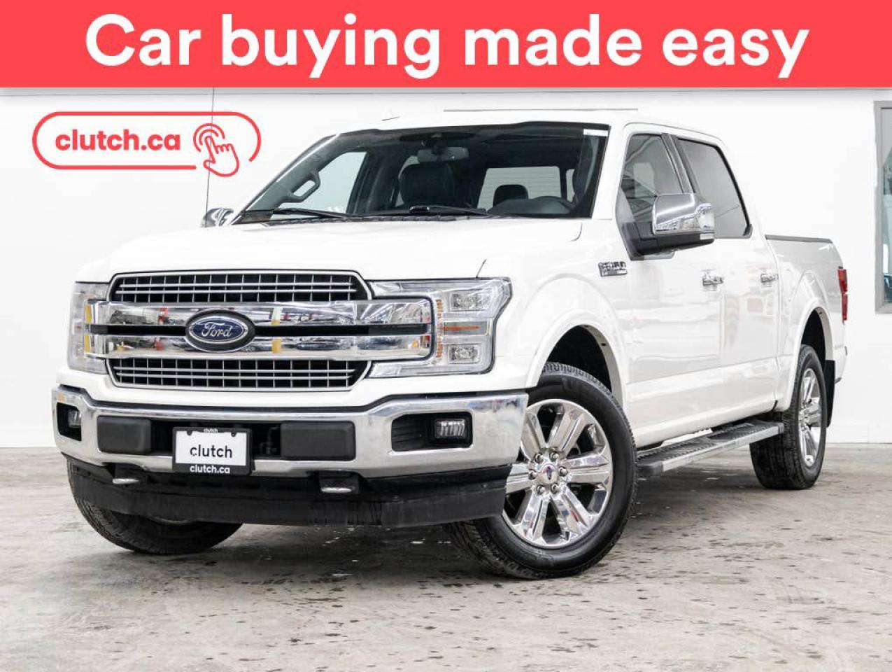 Used 2018 Ford F-150 Lariat SuperCrew 4WD w/ SYNC 3, Panoramic Moonroof, Nav for sale in Toronto, ON