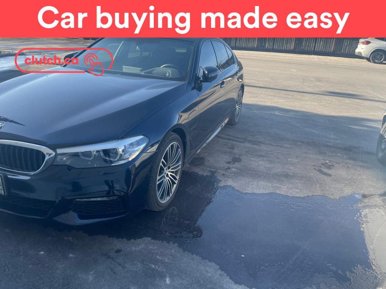 Used 2018 BMW 5 Series 530e xDrive w/ Apple CarPlay, Heated Front Seats, Rearview Cam for sale in Toronto, ON