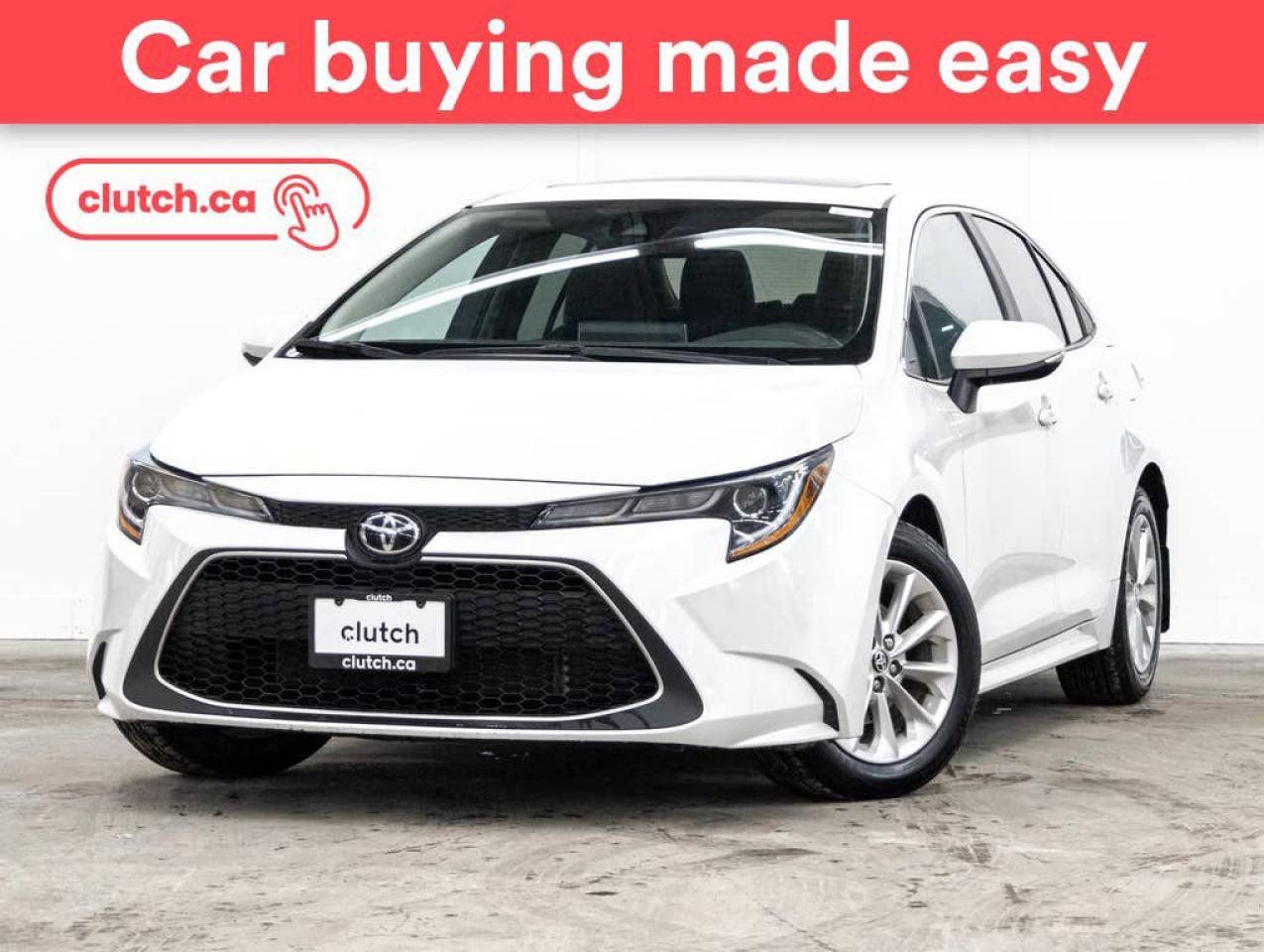 Used 2022 Toyota Corolla XLE w/ Apple CarPlay & Android Auto, Nav, Power Moonroof for sale in Toronto, ON