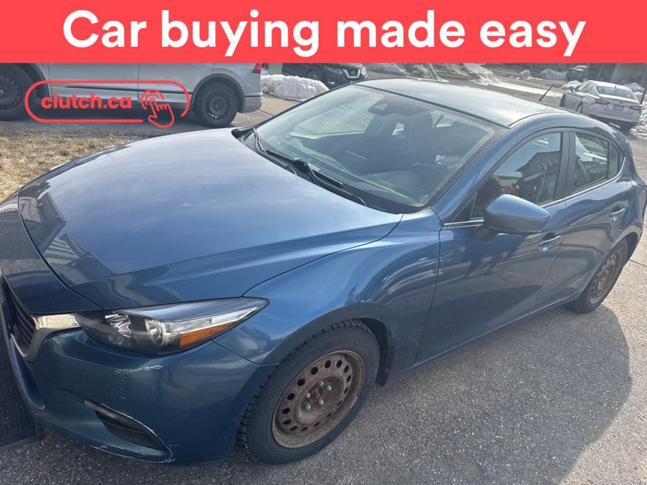 Used 2018 Mazda MAZDA3 GS w/ Rearview Cam, Heated Steering Wheel ,Heated Front Seats for sale in Toronto, ON