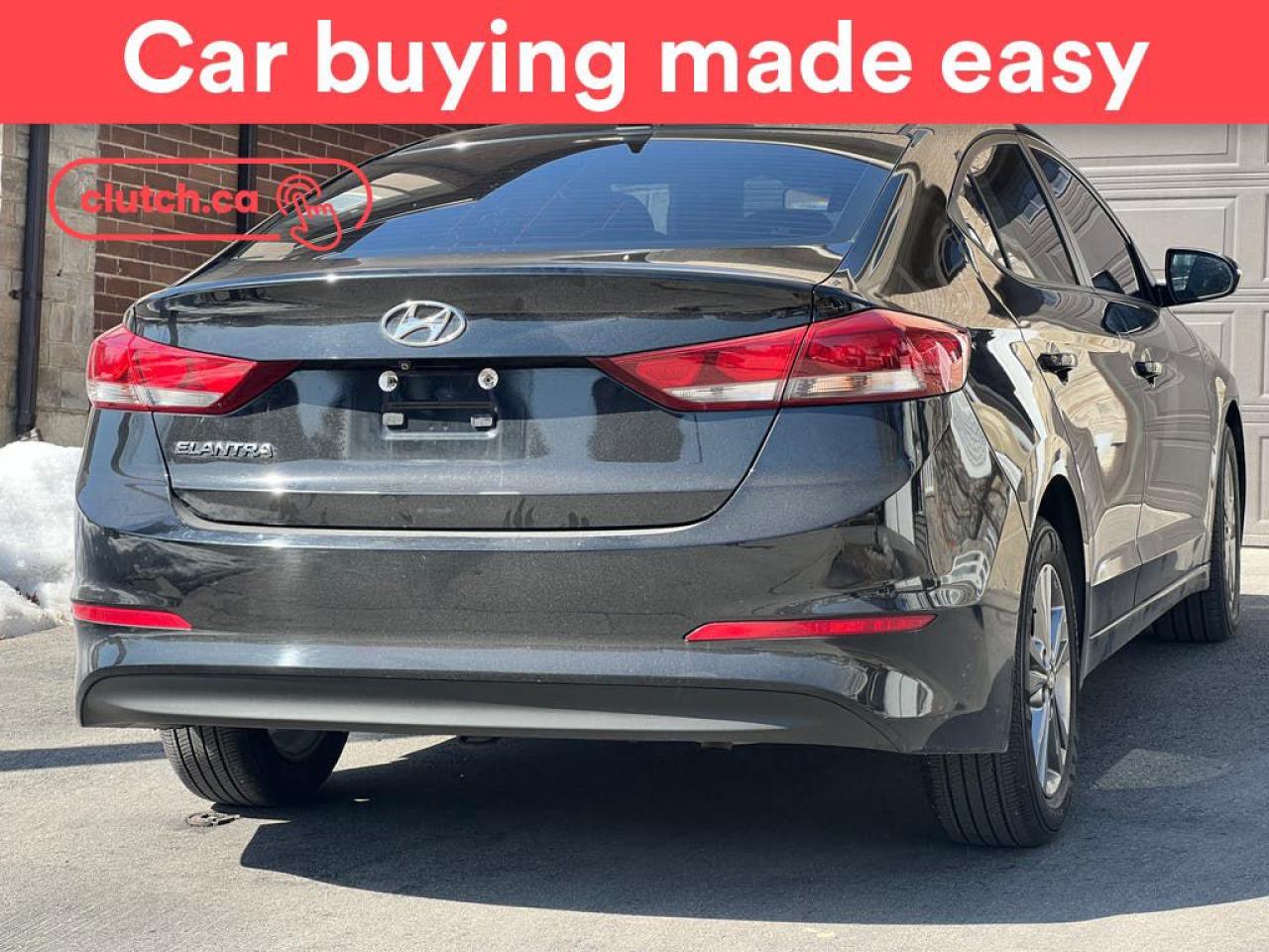 Used 2018 Hyundai Elantra GL w/ Apple CarPlay & Android Auto, Rearview Cam, Heated Steering Wheel for sale in Toronto, ON