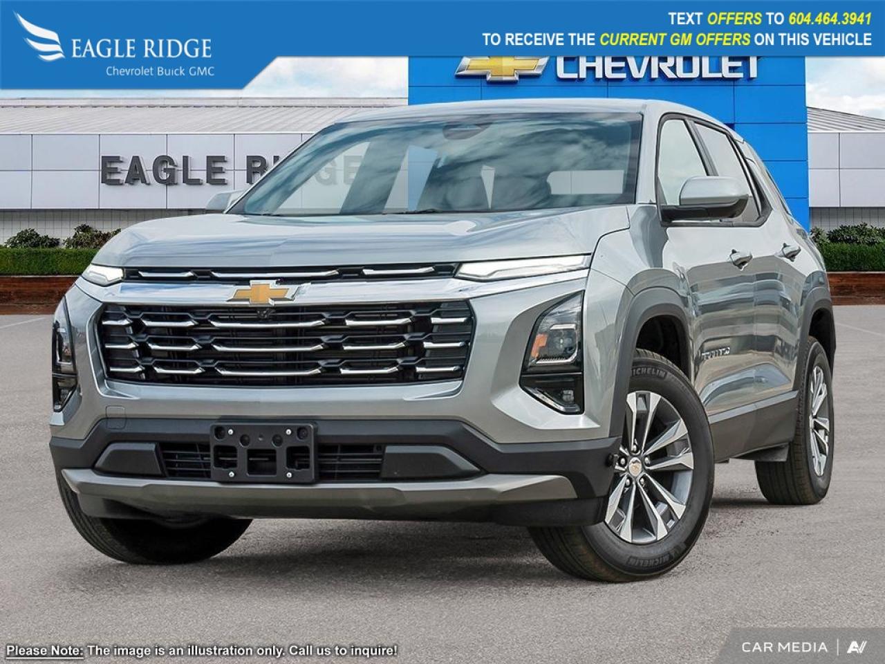 New 2025 Chevrolet Equinox LT lane keep assist, 11-inch driver information center, 11.3-inch LCD display with Google built-in for sale in Coquitlam, BC