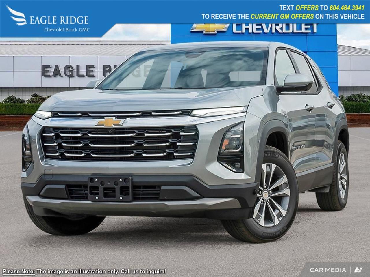 New 2025 Chevrolet Equinox LT lane keep assist, 11-inch driver information center, 11.3-inch LCD display with Google built-in for sale in Coquitlam, BC
