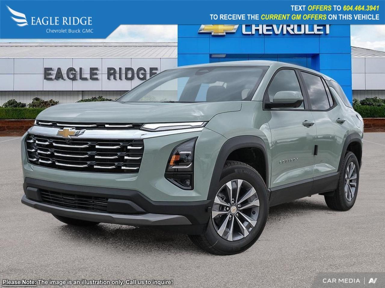 New 2025 Chevrolet Equinox LT lane keep assist, 11-inch driver information center, 11.3-inch LCD display with Google built-in for sale in Coquitlam, BC