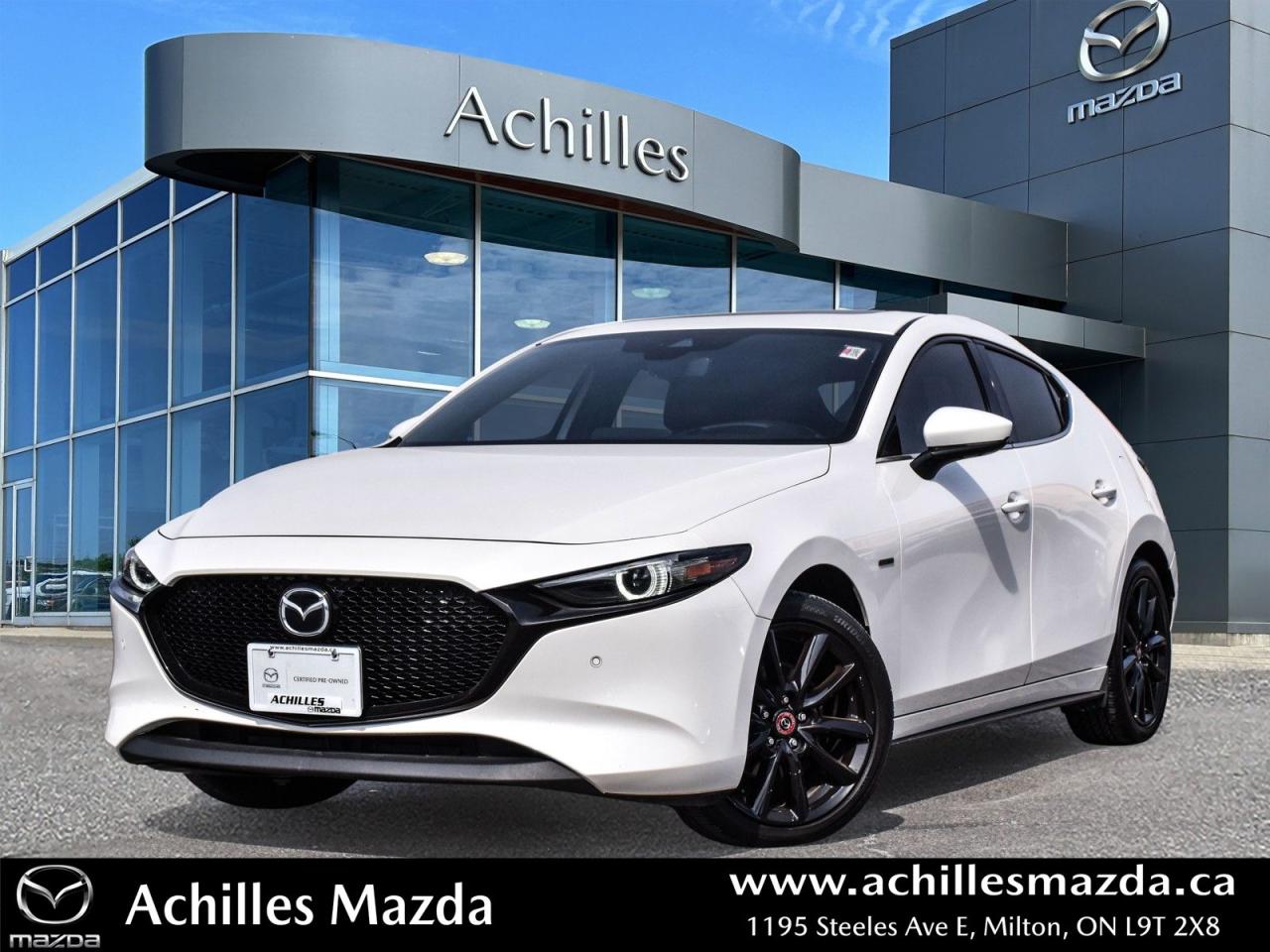 Used 2021 Mazda MAZDA3 100th Anniversary Edition 100AE, Leather, Bose, Turbo, Loaded for sale in Milton, ON