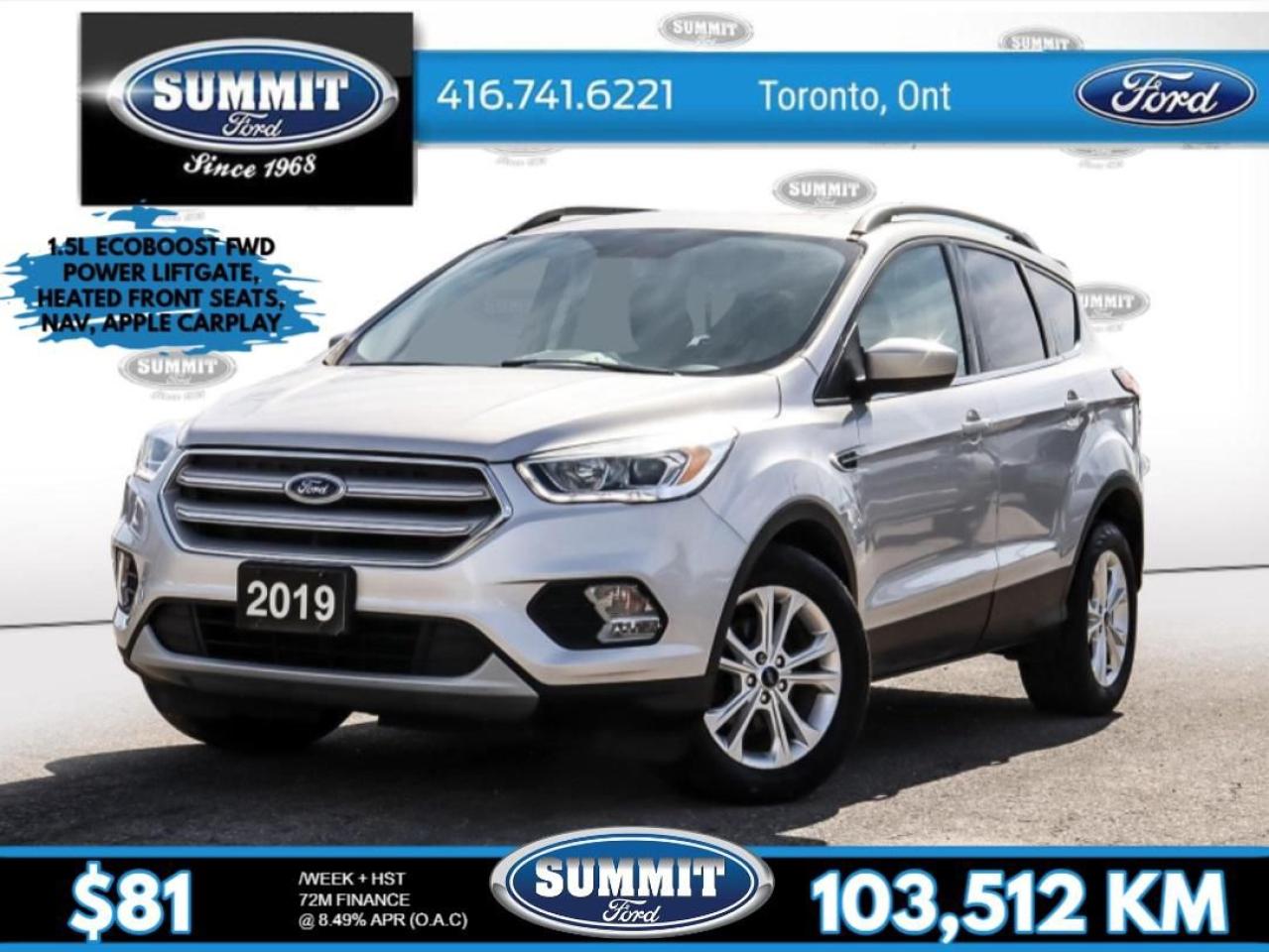 Used 2019 Ford Escape SEL Air-condition | Power Lift Gate | Power Driver Seat | Alloy Wheels | for sale in Etobicoke, ON