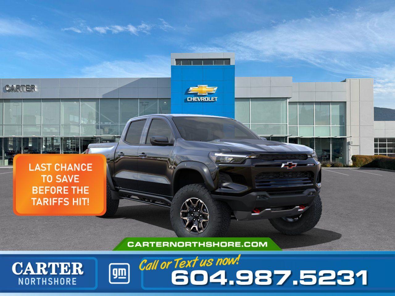 New 2025 Chevrolet Colorado ZR2 Crew Cab for sale in North Vancouver, BC