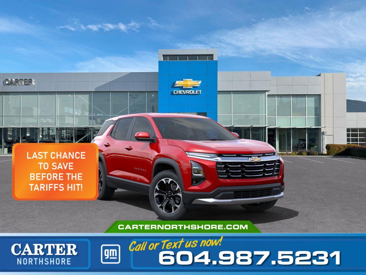 New 2025 Chevrolet Equinox LT AWD for sale in North Vancouver, BC
