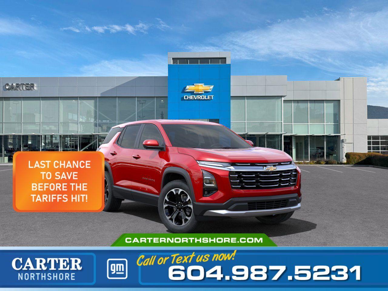 New 2025 Chevrolet Equinox LT AWD for sale in North Vancouver, BC