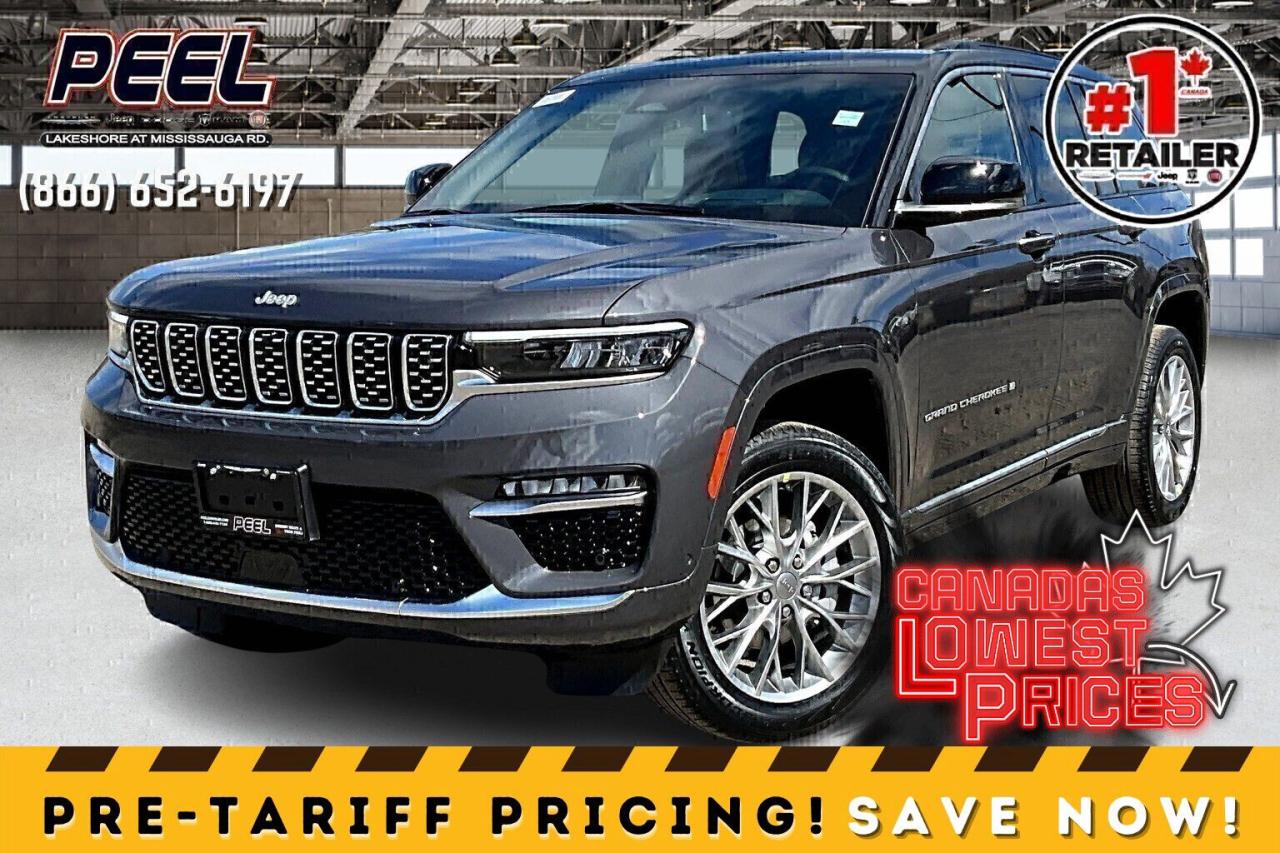 New 2025 Jeep Grand Cherokee SUMMIT | Lux Tech 5 | Adv Pro Tech 4 | Tupelo Int for sale in Mississauga, ON