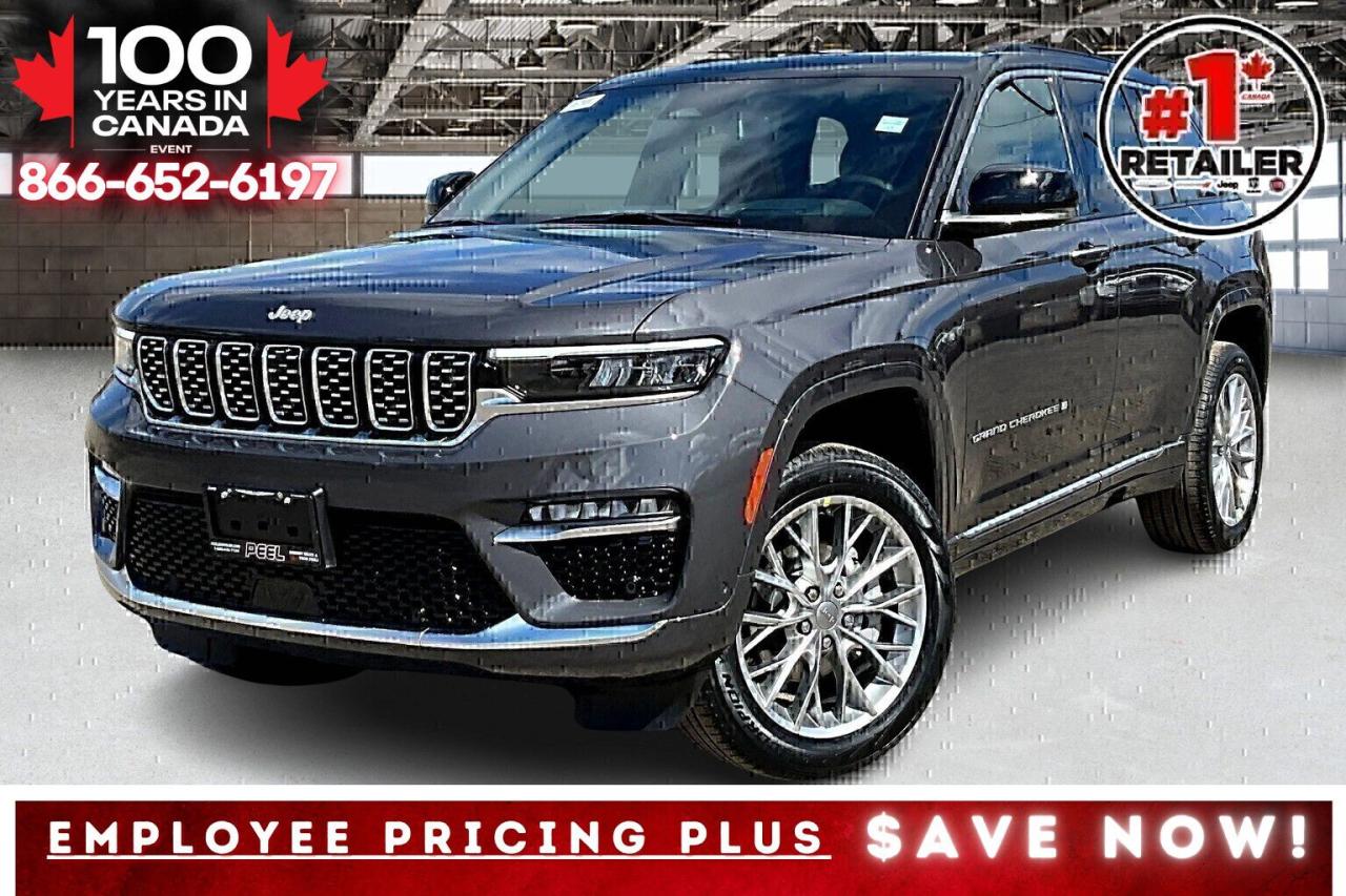 New 2025 Jeep Grand Cherokee SUMMIT | Lux Tech 5 | Adv Pro Tech 4 | Tupelo Int for sale in Mississauga, ON