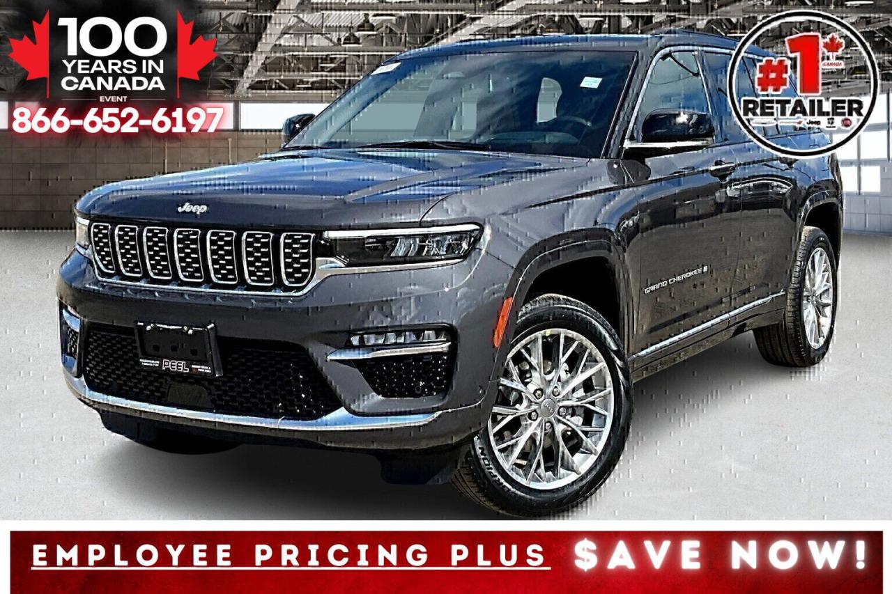 New 2025 Jeep Grand Cherokee SUMMIT | Lux Tech 5 | Adv Pro Tech 4 | Tupelo Int for sale in Mississauga, ON