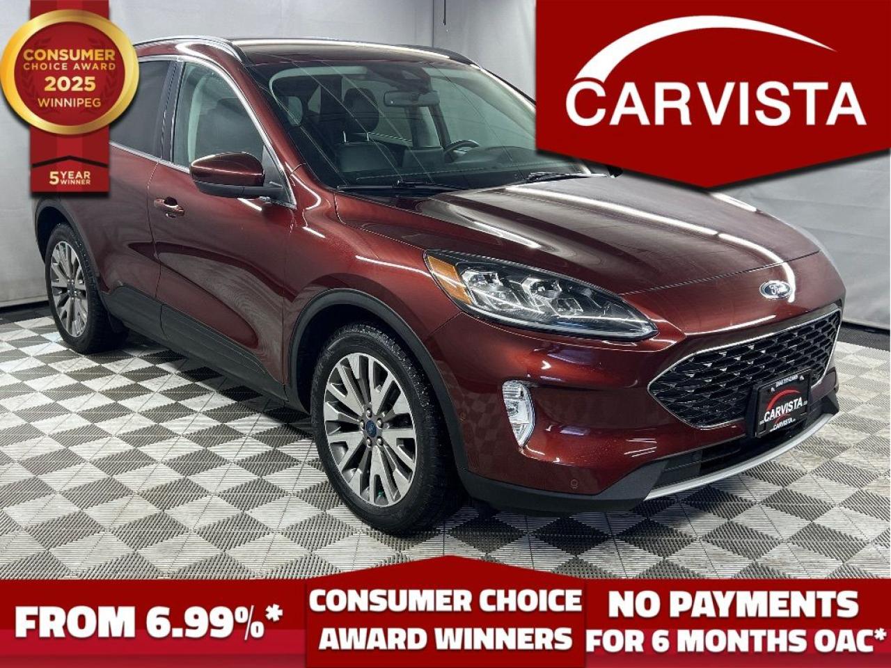 Used 2021 Ford Escape TITANIUM HYBRID AWD for sale in Winnipeg, MB
