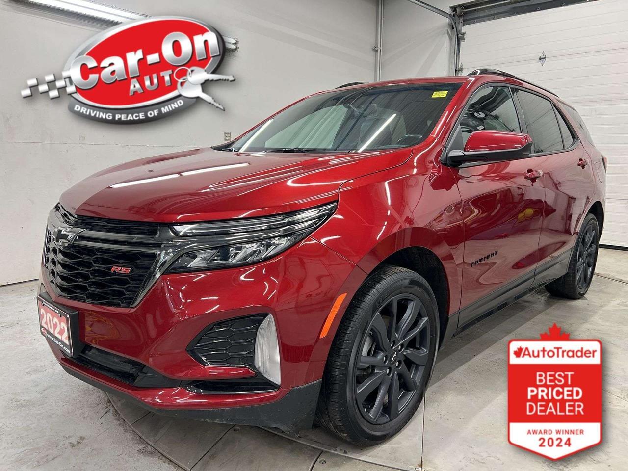 STUNNING CHERRY RED ALL-WHEEL DRIVE RS!! Heated leather/suede sport seats, 19-inch alloys, Apple CarPlay/Android Auto, remote start, blind spot monitor, rear cross-traffic alert, lane-keep assist, pre-collision system, backup camera w/ front & rear park sensors, dual-zone climate control, power seat w/ memory, power liftgate, automatic headlights w/ auto highbeams, keyless entry w/ push start, leather-wrapped steering wheel, Bluetooth, cruise control and Sirius XM!!