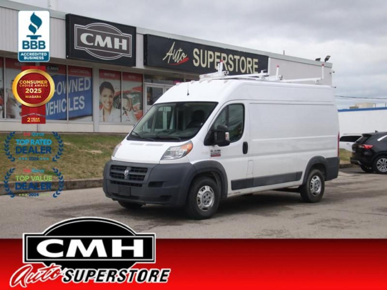 2017 RAM Cargo Van ProMaster High Roof  **CLEAN CF**