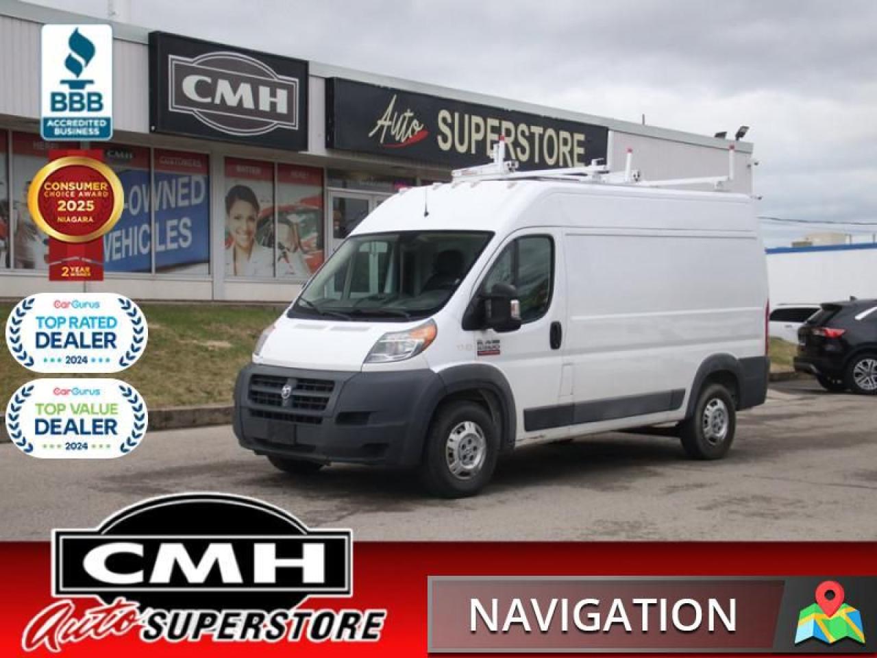 2017 RAM Cargo Van ProMaster High Roof  **CLEAN CF**