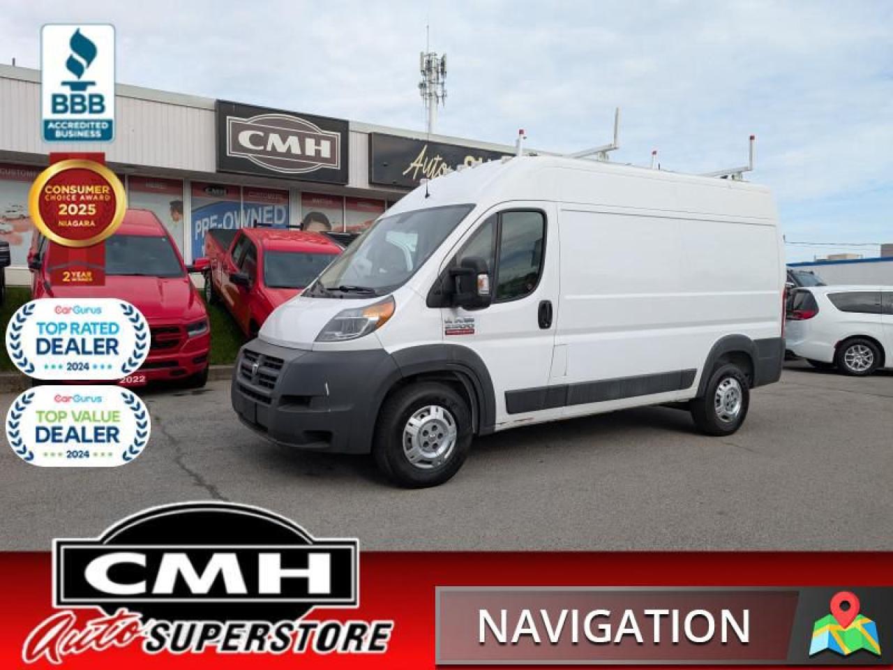 2017 RAM Cargo Van ProMaster High Roof  **CLEAN CF**