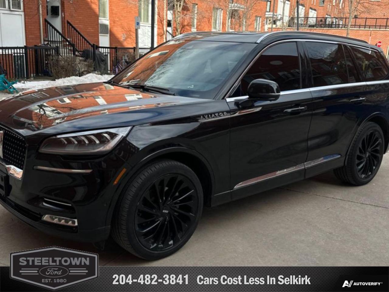 Used 2021 Lincoln Aviator Reserve  - Sunroof -  Cooled Seats for sale in Selkirk, MB