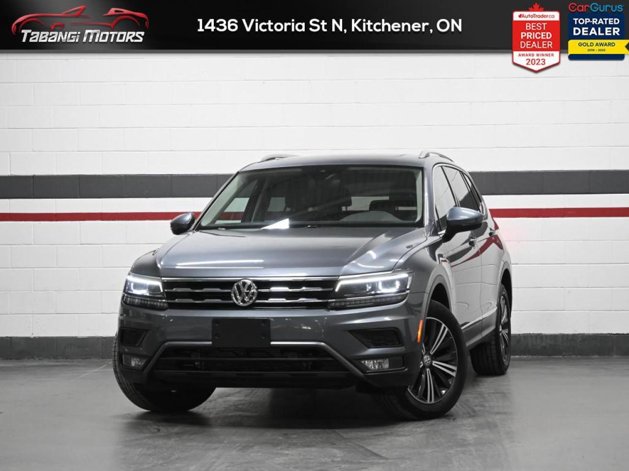 Used 2021 Volkswagen Tiguan Highline   360CAM Fender Audio Navigation Panoramic Roof for sale in Mississauga, ON