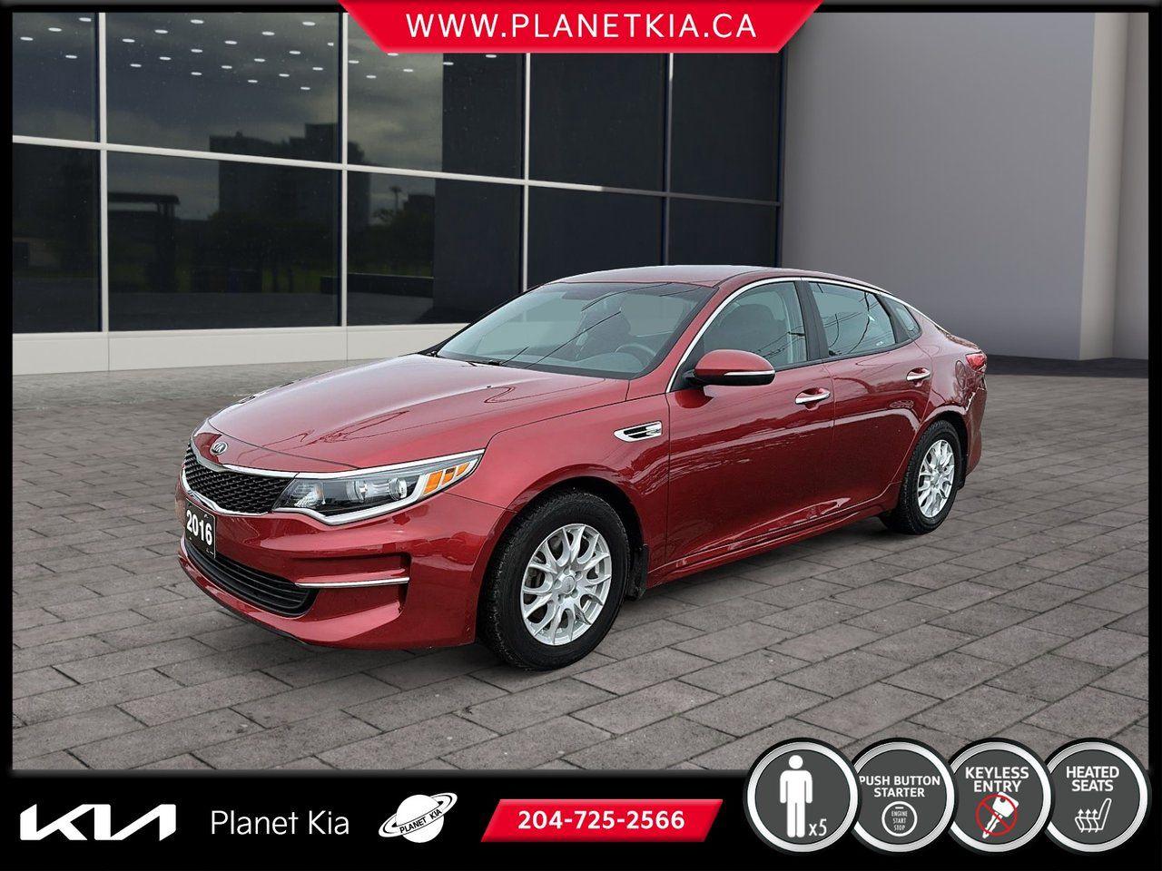 Used 2016 Kia Optima LX+ for sale in Brandon, MB