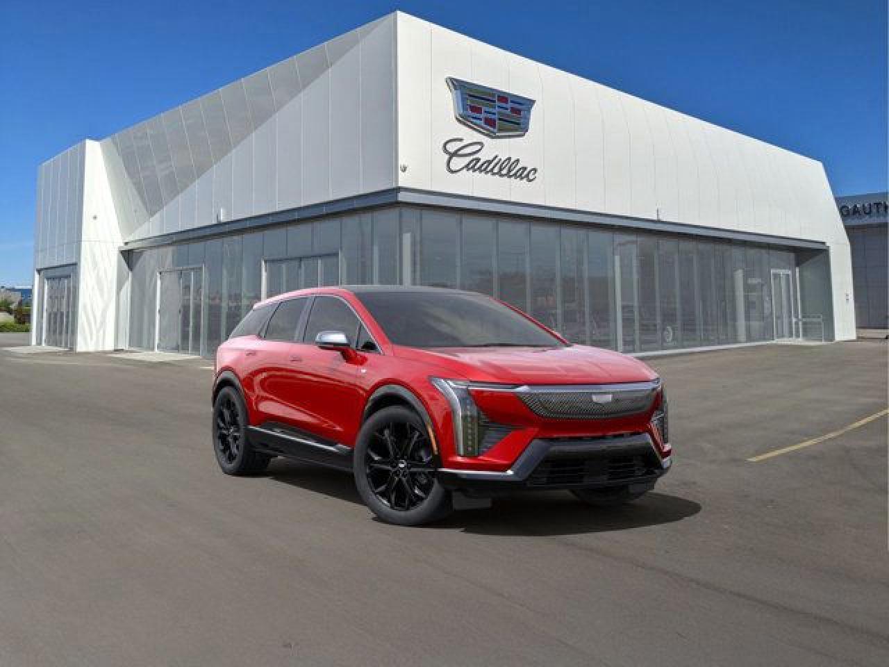 Get 3.99% financing for up to 84 months. Or choose a 3.9% lease rate for up to 48 months. The all-new, all-electric Cadillac Optiq is now available at Gauthier Cadillac. Contact Gautheir Cadillac to learn more about this 5-passenger electric SUV with a 486 km range, all wheel drive and Cadillac pedigree. Offers end 3/31/2025. Visit Gauthier Cadillac in Winnipeg.