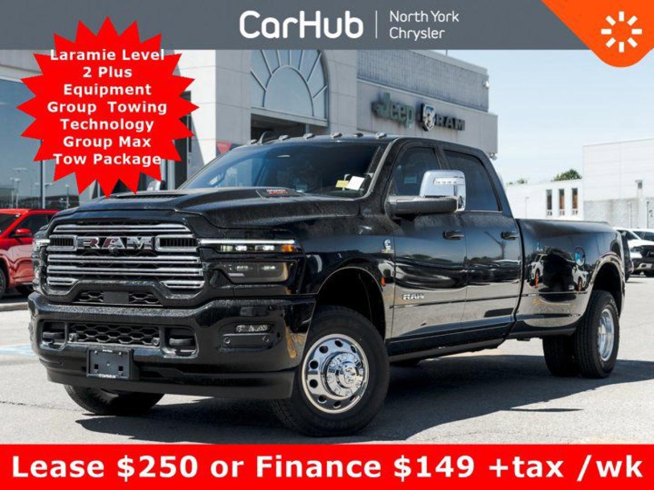 New 2025 RAM 3500 Laramie Level 2 Plus Equipment Group  Towing Technology Group Max Tow Package for sale in Thornhill, ON