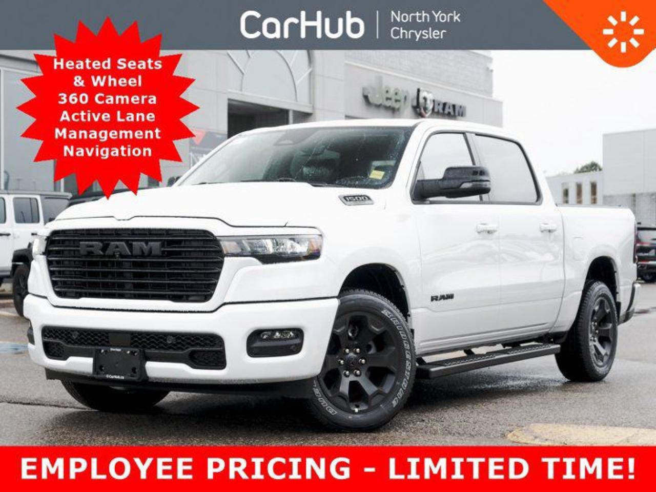 New 2025 RAM 1500 Sport 4x4 Heated Seats & Wheel 360 Cam  Active Lane Management for sale in Thornhill, ON