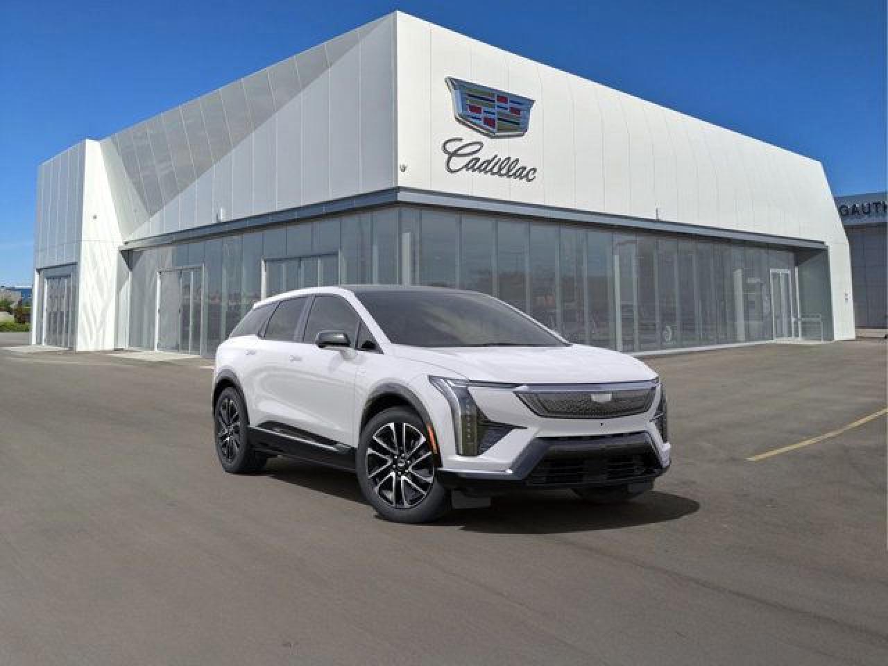 *This model qualifies for the Manitoba Electric Vehicle Rebate Program.* Get 3.99% financing for up to 84 months. Or choose a 3.9% lease rate for up to 48 months. The all-new, all-electric Cadillac Optiq is now available at Gauthier Cadillac. Contact Gauthier Cadillac to learn more about this 5-passenger electric SUV with a 486 km range, all wheel drive and Cadillac pedigree. Offers end 3/31/2025. Visit Gauthier Cadillac in Winnipeg.