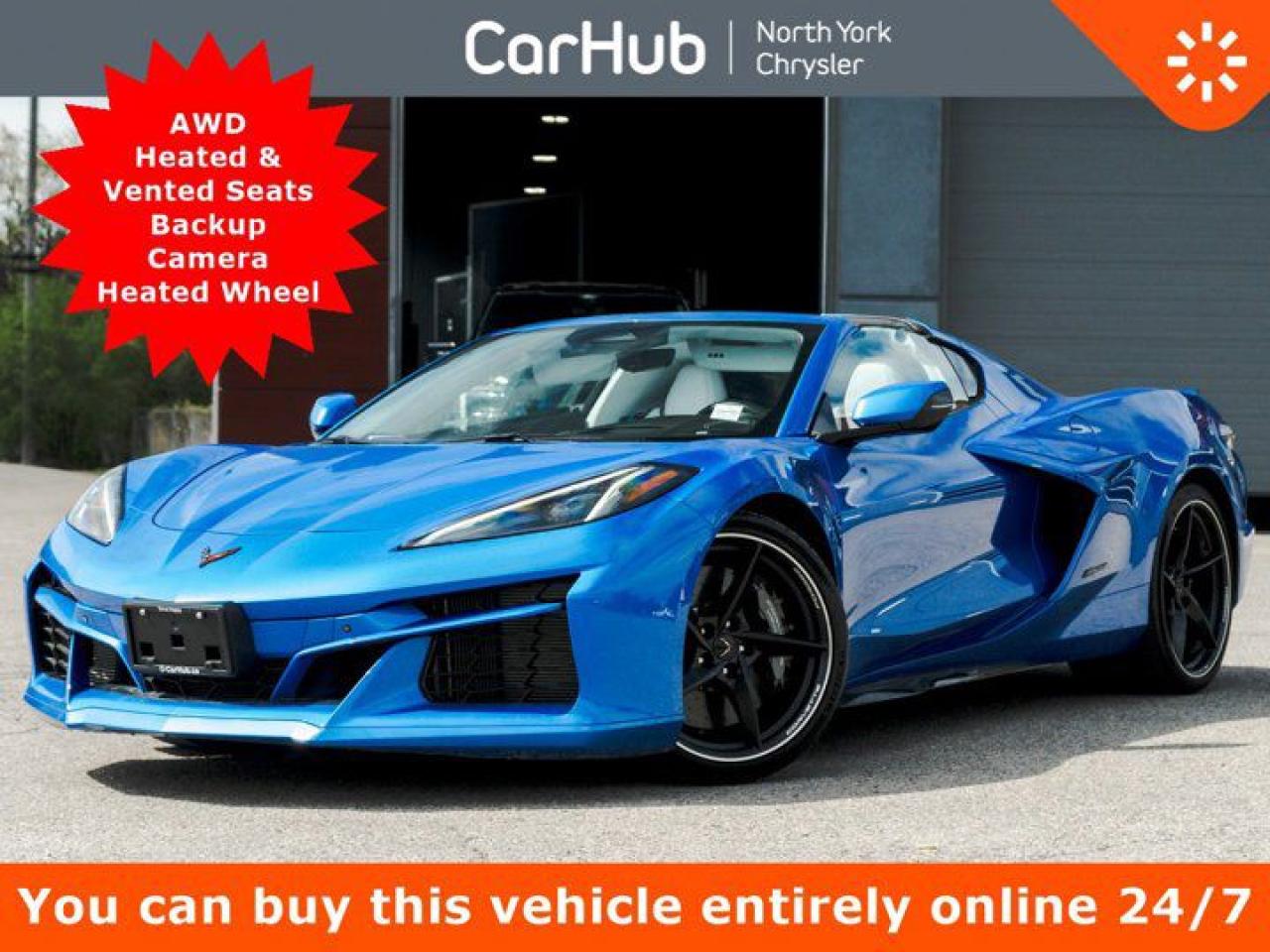 Used 2024 Chevrolet Corvette E-Ray 3LZ AWD Bose Audio Heated Vented Seats Backup Cam for sale in Thornhill, ON