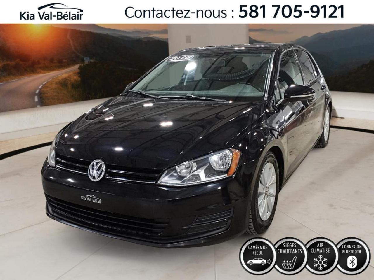 Used 2016 Volkswagen Golf TSI Trendline *SIEGE CHAUFF *CAMERA *BLUETOOTH for sale in Québec, QC