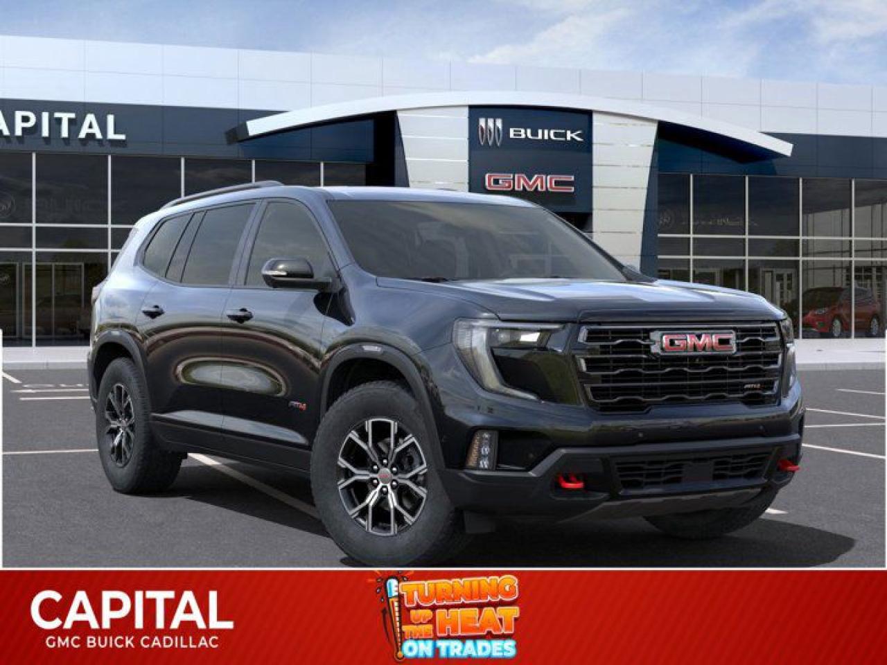 New 2025 GMC Acadia AT4 AWD for sale in Regina, SK