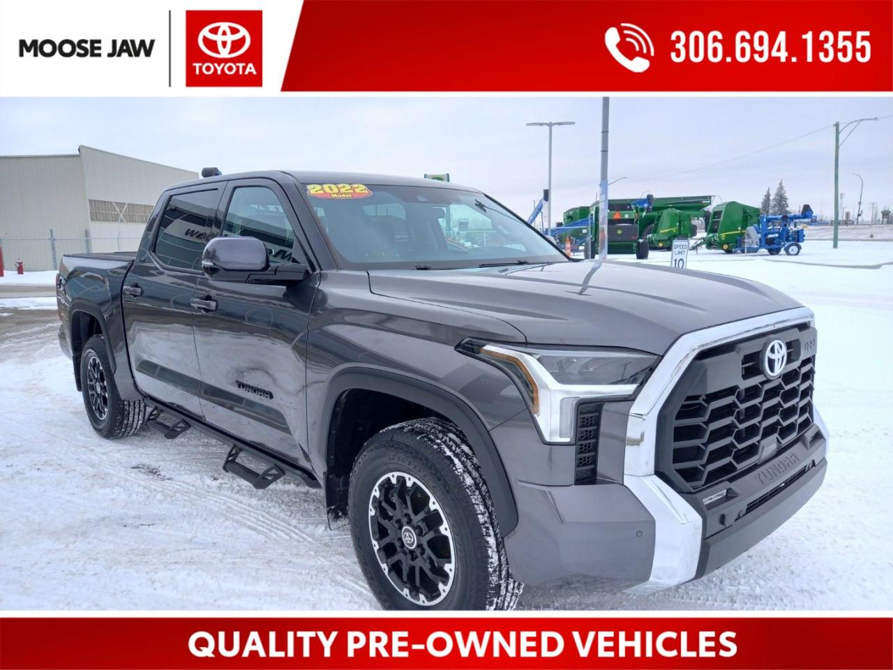 Used 2022 Toyota Tundra SR5 LOCAL TRADE,ONLY 43,616 KMS,TRD OFF ROAD PKG,LOCKING DIFFERENTIAL,CRAWL CONTROL,POWER HEATED SEATS,HEATED WHEEL,8