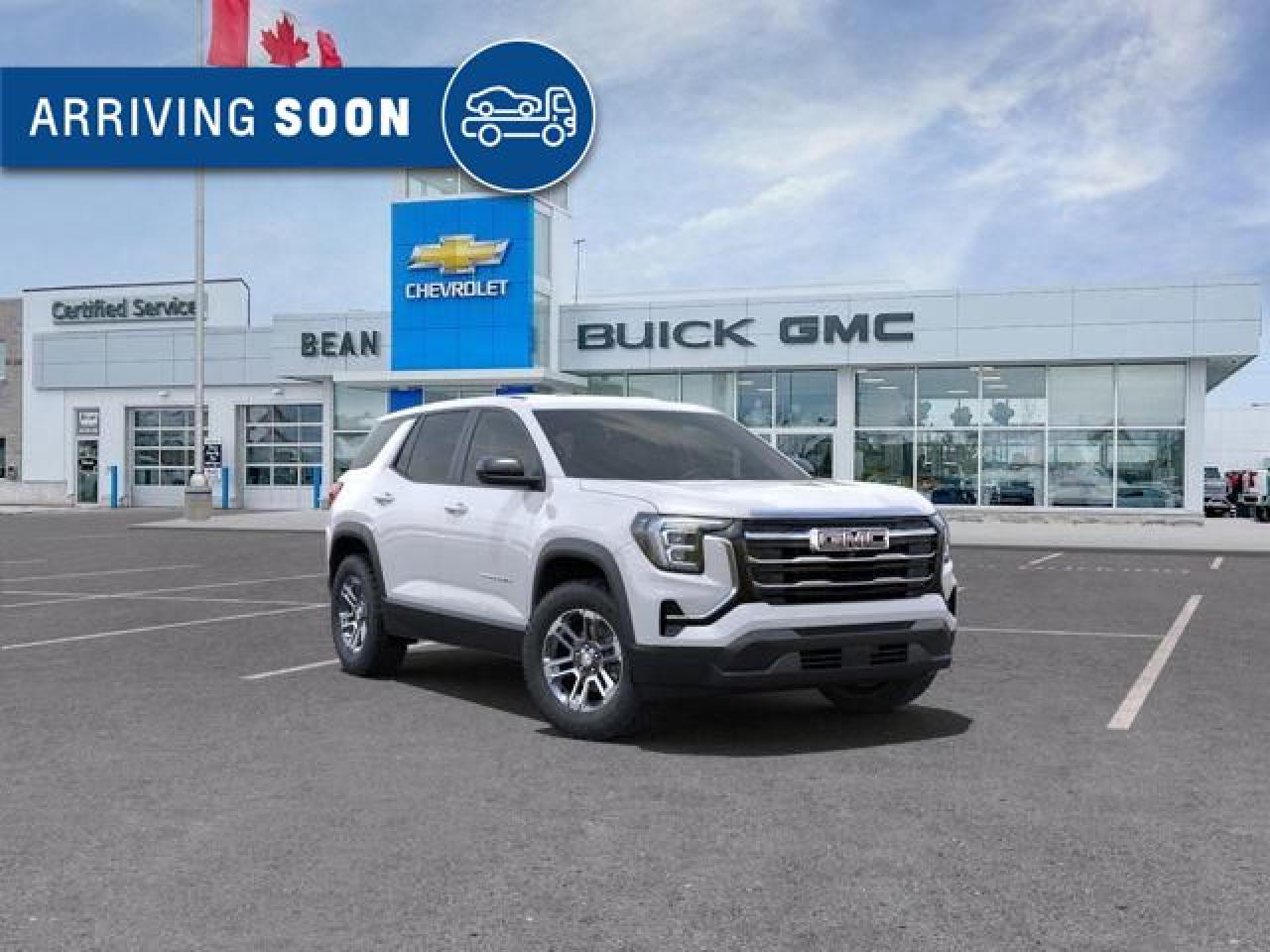 <h2><span style=color:#2ecc71><span style=font-size:18px><strong>Check out this 2025 GMC Terrain Elevation</strong></span></span></h2>

<p><span style=font-size:16px>Powered by a 1.5L 4cyl engine with up to 175hp & up to 203 lb-ft of torque.</span></p>

<p><span style=font-size:16px><strong>Comfort & Convenience Features:</strong> includes remote start/entry, heated front seats, heated steering wheel, adaptive cruise control, HD rear view camera & 17" grazen metallic machined aluminum wheels.</span></p>

<p><span style=font-size:16px><strong>Infotainment Tech & Audio: </strong>includes GMC infotainment system with 15" colour touchscreen, Bluetooth streaming, wireless Android Auto and Apple CarPlay capability.</span></p>

<h2><span style=color:#2ecc71><span style=font-size:18px><strong>Come test drive this vehicle today!</strong></span></span></h2>

<h2><span style=color:#2ecc71><span style=font-size:18px><strong>613-257-2432</strong></span></span></h2>